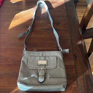 Nine West Taupe Crossbody Bag